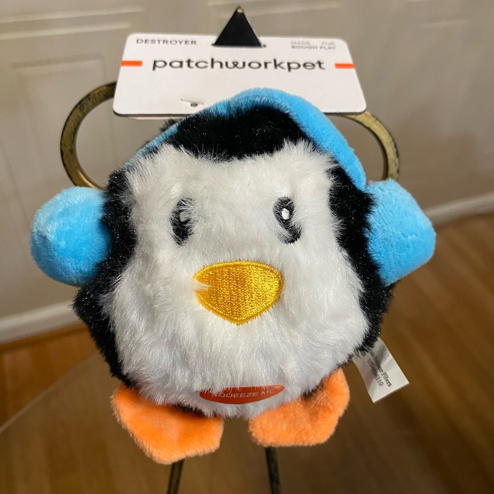 PATCHWORK-PET Pricklets Pinguin  Face Spike Ball 3.5”